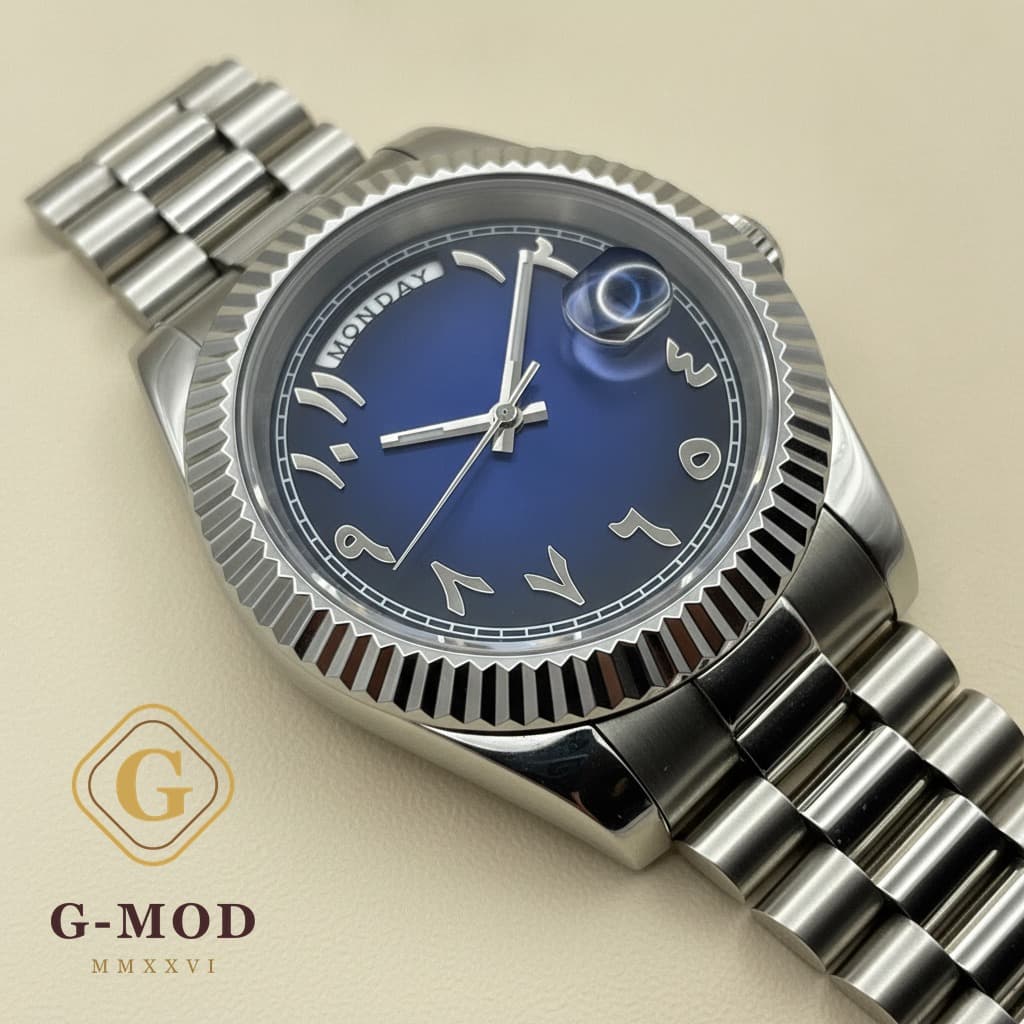 Monarch Arabic Dial Bleu Foncé