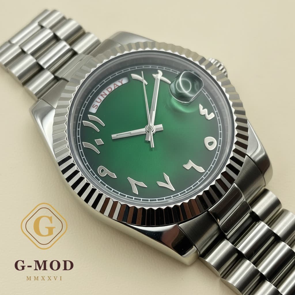 Monarch Arabic Dial Verte Dégradé